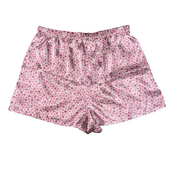 Victoria's Secret Pink🌸Floral Button Down Sleeveless Shorts Pajama Set Large - Picture 6 of 10